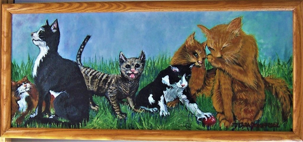 acrylic gallery DeHoff Arts- copy writes apply