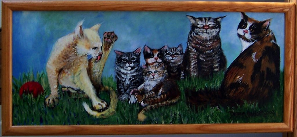 acrylic gallery DeHoff Arts- copy writes apply