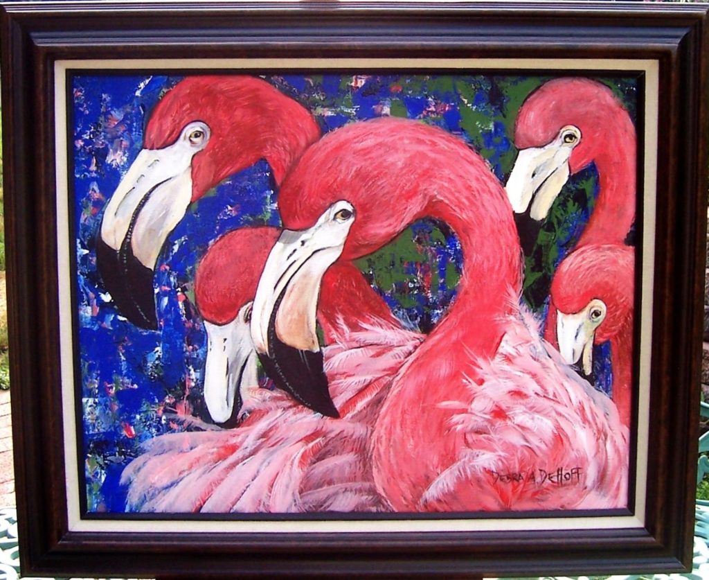 acrylic gallery DeHoff Arts- copy writes apply
