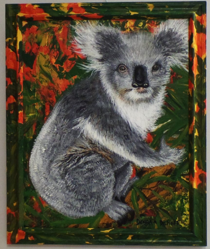 acrylic gallery DeHoff Arts- copy writes apply