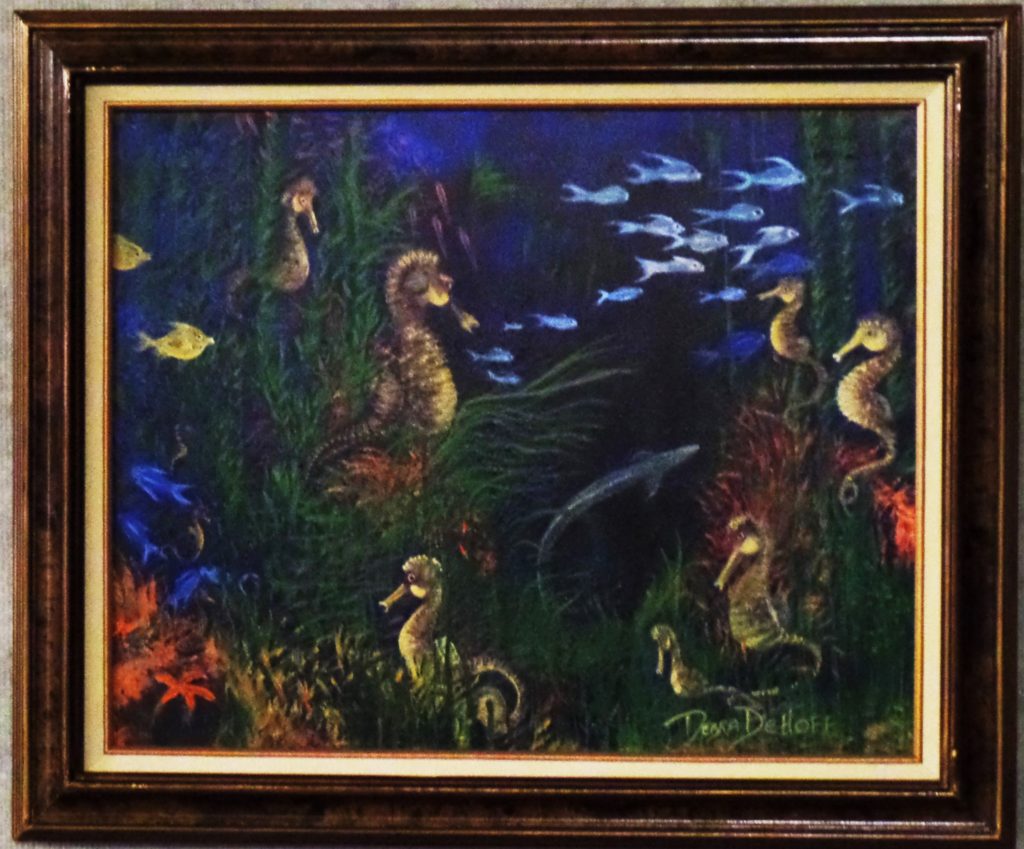 acrylic gallery DeHoff Arts- copy writes apply