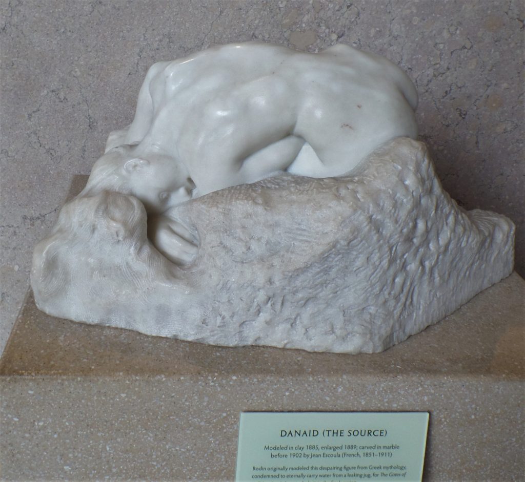 sculptor auguste rodin DeHoff Arts- copy writes apply 